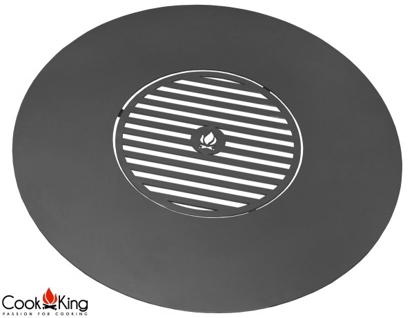 Grillplatte mit Grillrost