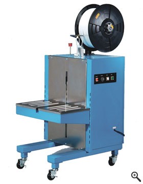 halbautomatische Umreifungsmaschine mit Seitenaggregat