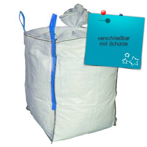 Big Bag 60 x 60 x 60 cm mit Schürze